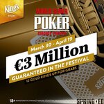 WSOPC v King&#039;s: 12 prstenů a celková garance €3.000.000
