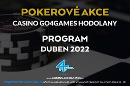 PF Cup a pravidelné Speciály:  Duben v Go4games Hodolany o statisíce