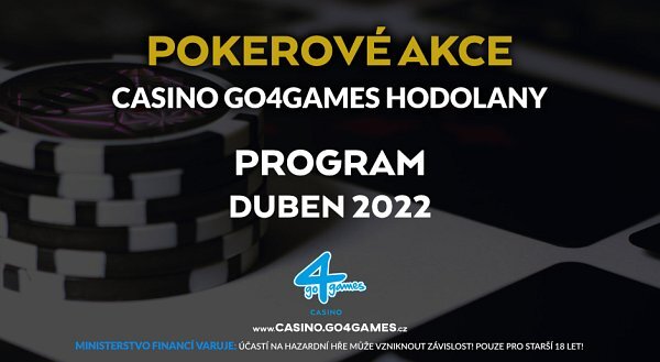 PF Cup a pravidelné Speciály:  Duben v Go4games Hodolany o statisíce