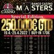 Banco Casino Masters €250K GTD jen za €170 startuje už příští týden