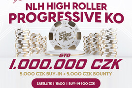 RS Luka: Prestižní NLH High Roller Progressive KO o 1.000.000 Kč už ve středu