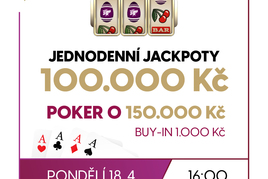 RS Plzeň: Velikonoční jackpot Night Special - Poker o 150K a slot jackpoty za 100K už v pondělí