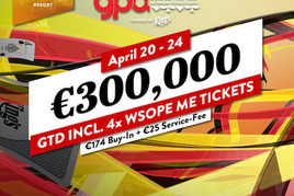 Německé pokerové dny: Za €199 o €300.000 GTD!