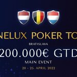 CC Bratislava: Benelux Poker Tour €200K GTD startuje už dnes