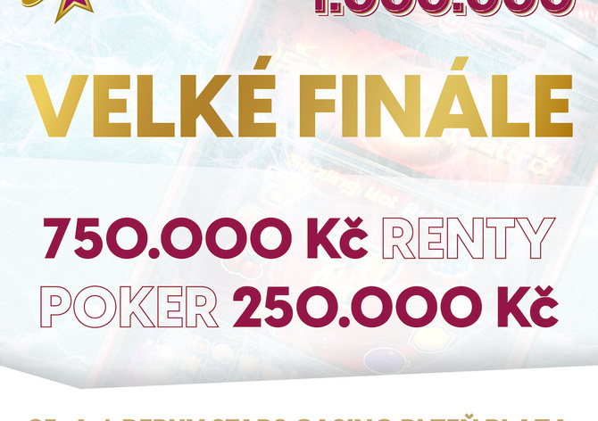 RS Plzeň Plaza: pondělní poker o 250.000 Kč &amp; Jackpot Night o 250.000 Kč