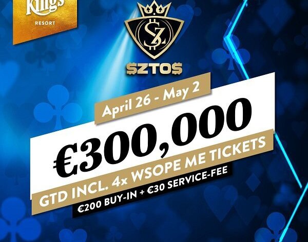 King&#039;s: $ZTO$ Main Event přináší na Rozvadov garanci €300.000