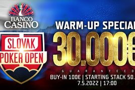 Banco: Slovak Poker Open startuje úvodním víkendem s garancí €45K!