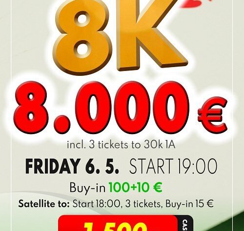Imperator: Na jihu Čech v pátek večer o 200.000 Kč GTD