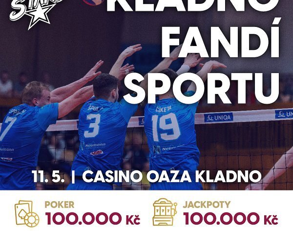 RS Kladno: Středeční Jackpot Night s jackpoty 100K okořeněná pokerem o 100K