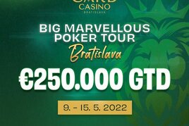 Bratislava: Main Event BMPT startuje už ve čtvrtek, připraven je i PLO High Roller