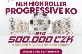 RS Plzeň: Prestižní NLH High Roller Progressive KO o 500.000 Kč ve čtvrtek v Plzni