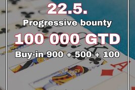 Progressive bounty o 100.000 opět v Showdownu