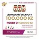 RS Area Bory Plzeň: Čtvrteční Jackpot Night s jackpoty 100K okořeněná pokerem o 150K 