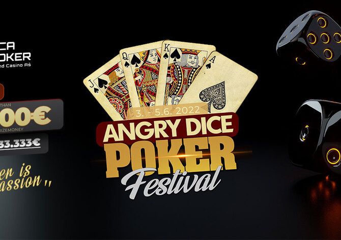 Angry Dice Aš: Main Event po dni 1B chipleaduje Dimitrios Konstantinidis