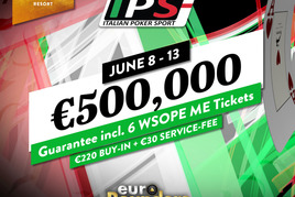 Italian Poker Sport s garancí €500.000 míří na Rozvadov od středy!