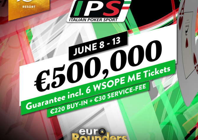 Italian Poker Sport s garancí €500.000 míří na Rozvadov od středy!