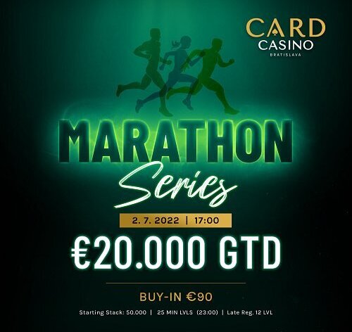 Víkend v bratislavském Cardu o €30.000 GTD