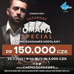 O víkendu se v G4G budete moct zapojit do Big Friday Special eventu či sobotní Omahy