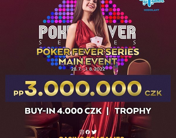 Poker Fever Series – nejoblíbenější pokerová série Moravy se vrací!