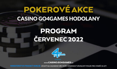 Červenec v G4G: Čeká na vás Poker Fever Series, Bounty Hunter i Omaha