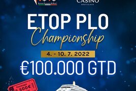ETOP PLO Championship €100.000 GTD v plném proudu