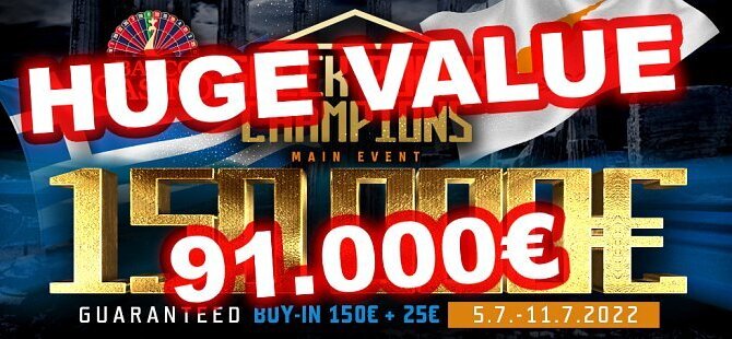 Bratislava - GPC €150K GTD: Zatím mohutný overlay přes €90K