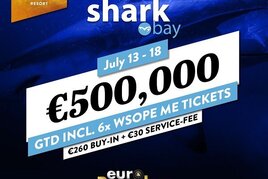 King&#039;s: Sharkbay Main Event - za €290 minimálně o €500.000!