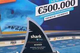 Sharkbay Main Event: 14 Čechů ve dni 2, Táborský v TOP10