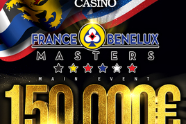 France – Benelux Masters €150K GTD startuje za pouhých €110!