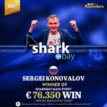 Sharkbay Main Event: Titul šampiona získal Rus Sergei Konovalov