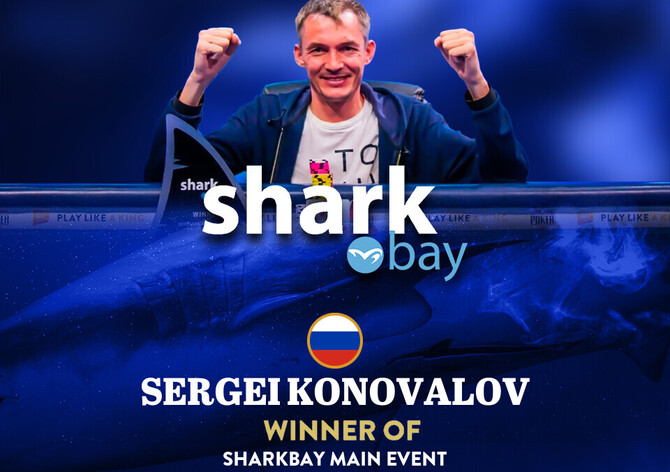 Sharkbay Main Event: Titul šampiona získal Rus Sergei Konovalov