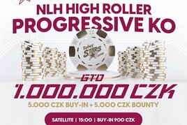 RS Luka: Prestižní NLH High Roller Progressive KO o 1.000.000 Kč už ve čtvrtek