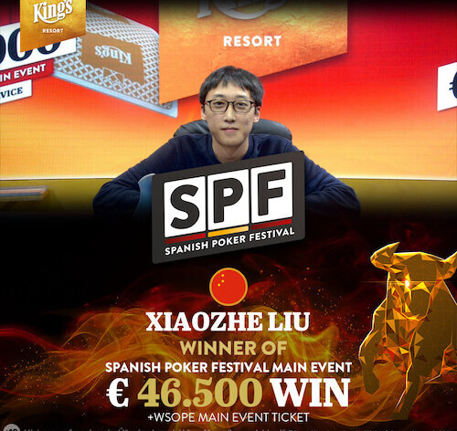 SPF Main Event: Zvítězil Číňan Liu, Andrej Desset šestý