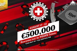 King&#039;s: Swiss Poker Open nabízí za €550 garanci €500.000