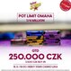 RS Luka: Pot Limit Omaha 1/4 Million s garancí 250.000 Kč ve čtvrtek!