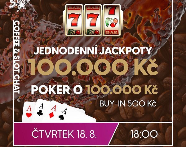 RS Plzeň Area Bory: čtvrteční Jackpot Night Special o 100.000 Kč a jackpoty 100.000 Kč k tomu