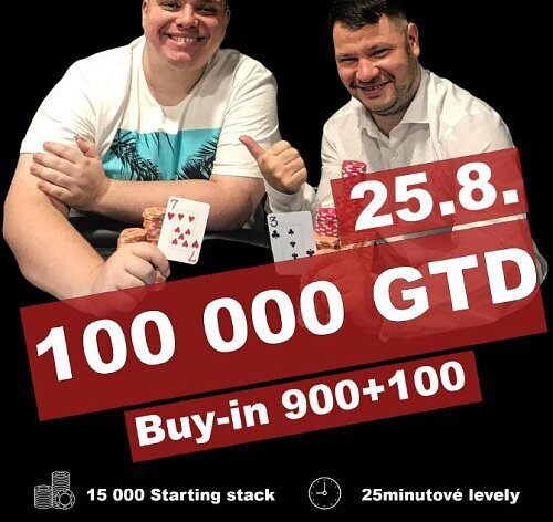 Tradiční Kilčo přináší garanci 100.000 do Showdownu