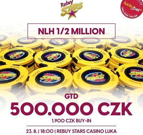 Přijďte na pražská Luka v úterý zabojovat o 500.000 Kč! 