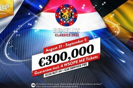 King&#039;s: Benelux Classics 2022 přiváží garanci €300.000!