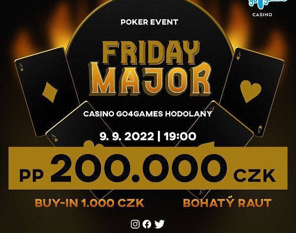 G4G: Páteční Major o 200K, v sobotu Taškovy krabičky