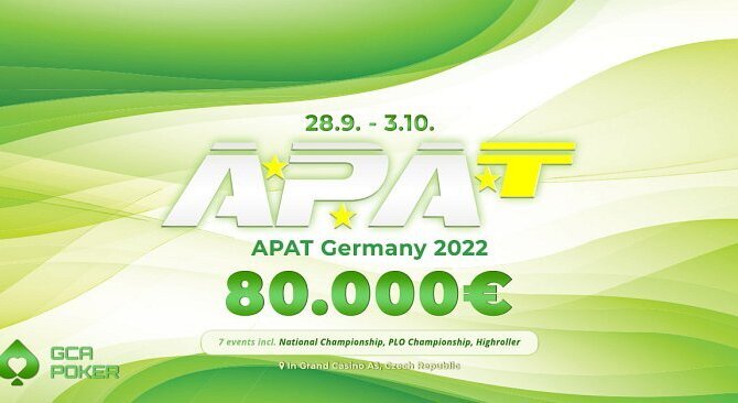 GCA: APAT nabízí od středy do pondělí celkovou garanci přes €80K!