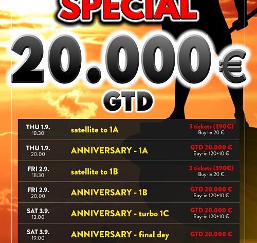 Imperator:  Výroční Speciál nabídne garanci €20.000