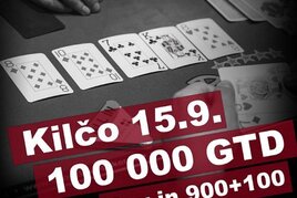 Zářijové Kilčo přináší do Showdownu tradiční garanci 100.000