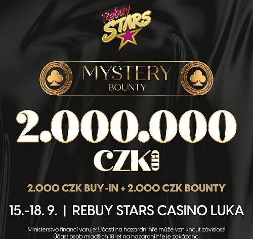RS Luka: Garance 2.000.000 Kč ve vícedenním 2M Mystery Bounty od 15. září na Lukách!