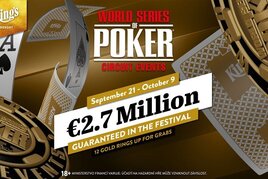 King&#039;s: Startuje World Series of Poker Circuit o €2.700.000 GTD!