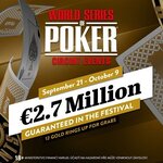 King&#039;s: Startuje World Series of Poker Circuit o €2.700.000 GTD!