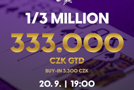 RS Brno: Speciál 1/3 Million už dnes v Casinu International