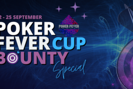 G4G: Poker Fever Cup Bounty Special startuje již tento čtvrtek!