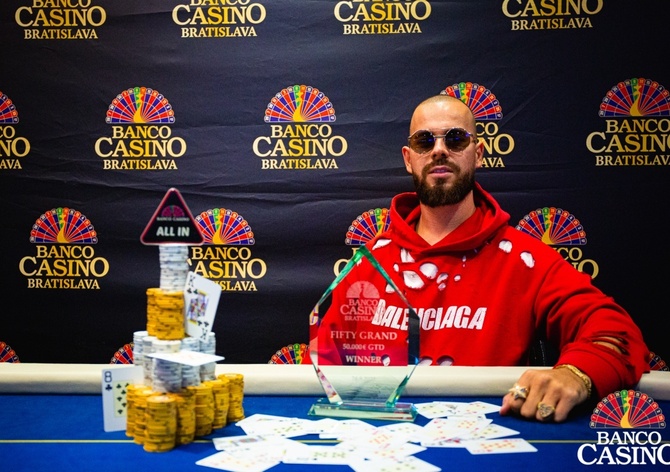 Banco Casino Bratislava: Fifty Grand pro Davida Kazlova