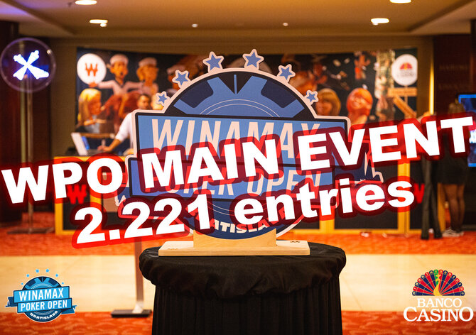 Banco Bratislava: WPO Main Event zaznamenal rekordních €1.110.500